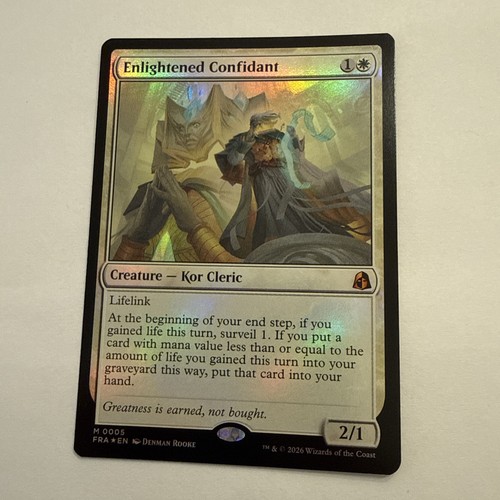 Enlightened confidant foil - confidant,